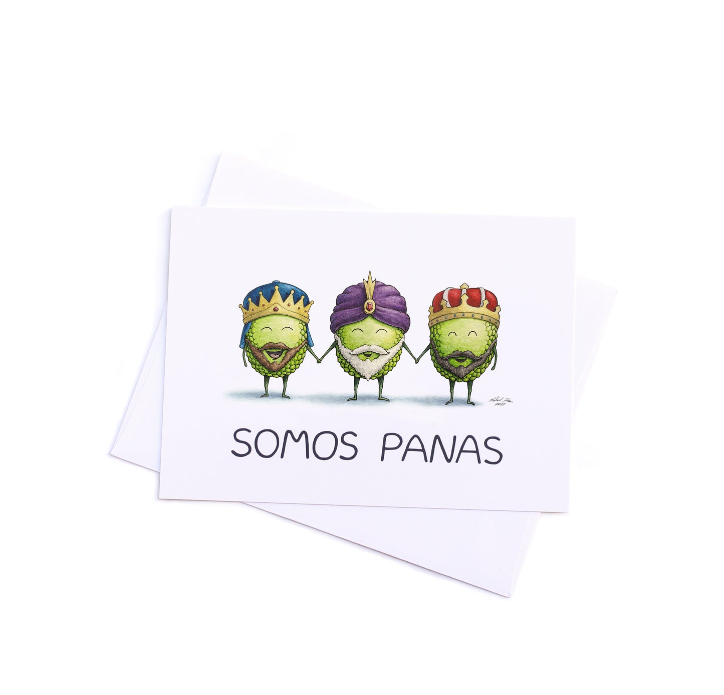 Tarjeta Somos Panas Reyes Magos