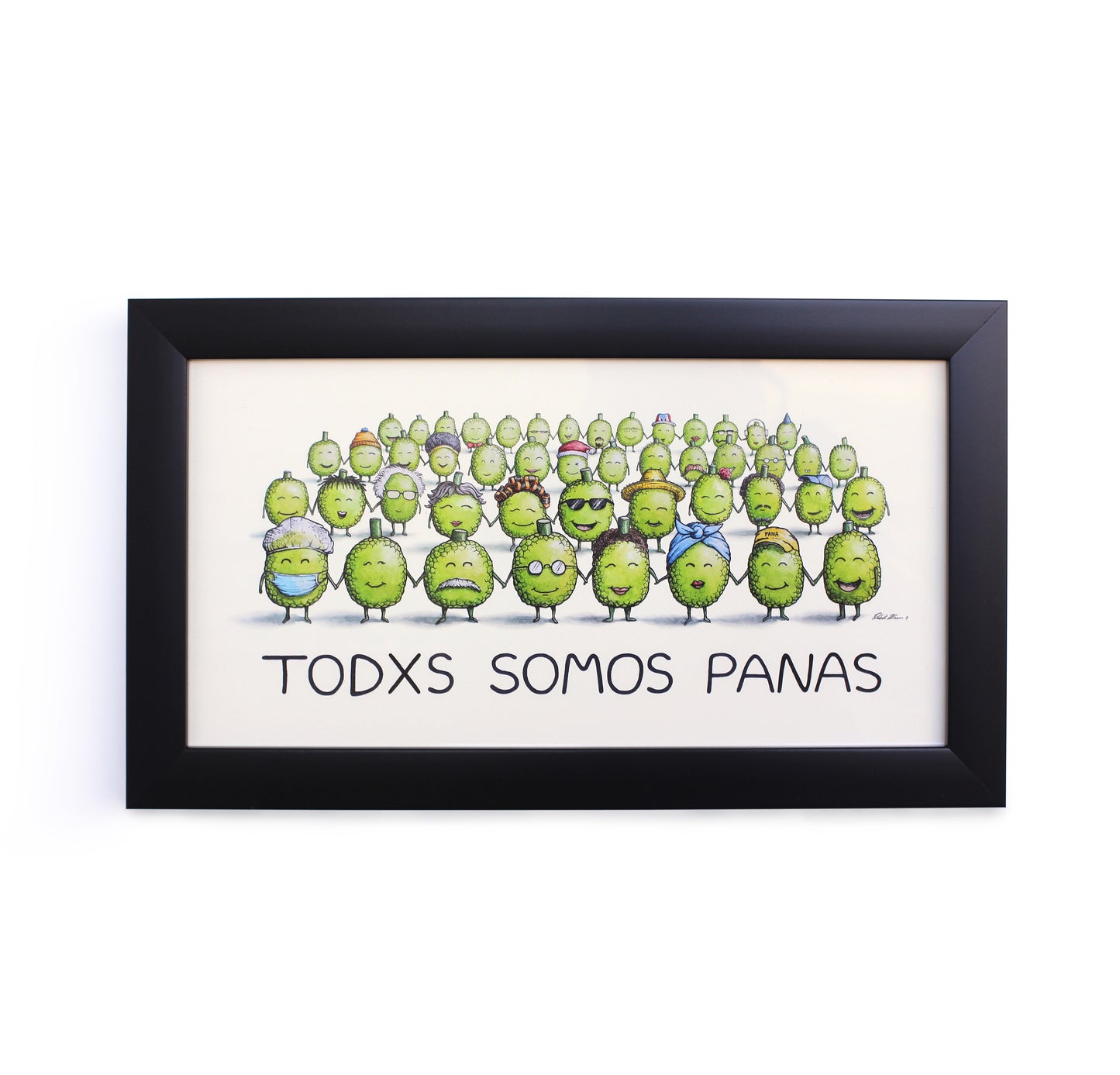 Print de Acuarela de Todxs Somos Panas